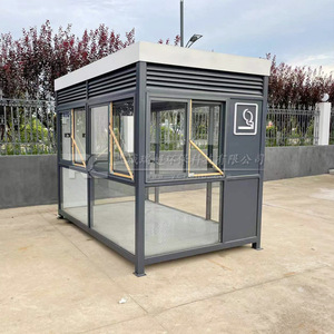 Pavillon de jardin en acier avec verre trempé, design moderne, anti-corrosion - Product Image 2