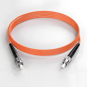 Câble de raccordement en <span class=keywords><strong>fibre</strong></span> <span class=keywords><strong>optique</strong></span> ST/UPC-ST/UPC 3,0 mm Multimode MM <span class=keywords><strong>Orange</strong></span> Simplex 50/125 OM2 1 Gbit/s pour connecteur de panneau de brassage - Product Image 3