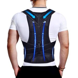 FSPG ajustable transpirable hombro cinturón Lumbar <span class=keywords><strong>espalda</strong></span> <span class=keywords><strong>postura</strong></span> Corrector <span class=keywords><strong>espalda</strong></span> soporte Brace - Product Image 1