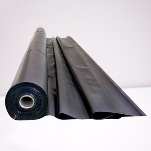 แผ่นเมมเบรนกันน้ำ HDPE ขนาด 0.75 มม. มาตรฐาน ASTM GRI GM13 สำหรับบ่อเก็บน้ำและบ่อเพาะเลี้ยงสัตว์น้ำ - Product Image 1