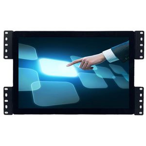 Monitor Táctil Capacitivo con Pantalla LED de 10 Pulgadas para Computadora de Marco Abierto, Monitor Táctil Industrial de Pantalla Ancha de 10 Pulgadas con VGA, HD-MI y USB - Product Image 1