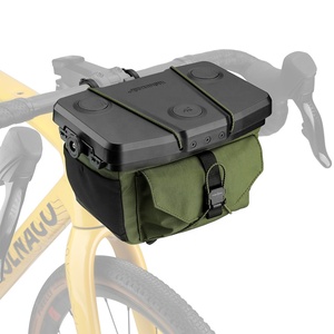 Bolsa de Manillar para <span class=keywords><strong>Bicicleta</strong></span> RHINOWALK Space Station 3.3L, Bolsa Delantera para <span class=keywords><strong>Bicicleta</strong></span> con Soporte de Liberación Rápida, Bolsa de Almacenamiento para Ciclismo para <span class=keywords><strong>Bicicleta</strong></span> de Gravel - Product Image 3