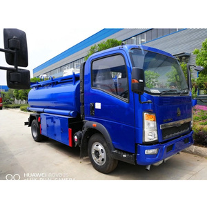 Camion-citerne mobile SINO <span class=keywords><strong>TRUCK</strong></span> de 5000 litres pour distribution de diesel/essence, camion de ravitaillement 4x2, camions-citernes à carburant de 5 m³ - Product Image 4
