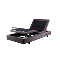 Cadre de lit réglable Okin allemand avec matelas, lit intelligent réglable, cadre de lit intelligent réglable, taille Split King
