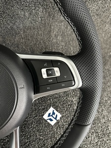 พวงมาลัยหนังสำหรับ Volkswagen <span class=keywords><strong>CC</strong></span> Magotan VW Golf 6 MK6 7 R พวงมาลัย MK7 MK7.5รถ - Product Image 3
