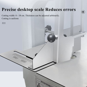 Scie à os <span class=keywords><strong>de</strong></span> haute qualité pour la découpe <span class=keywords><strong>de</strong></span> viande, machine à couper les os congelés en acier inoxydable épais, en vente - Product Image 4