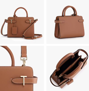 Professional manufacturer high-end custom logo women's handbag <b>vegan</b> leather handbag women's <b>wallet</b> backpack women's tote bag - Product Image 4