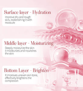 Sérum Visage Coréen Hydratant, Éclaircissant et Blanchissant à la Niacinamide, PDRN et Peptides Roses, Marque Privée - Product Image 6