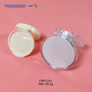 Estuche Compacto para Polvos Compactos, Espejo Compacto, Estuche Redondo Transparente para Polvos Compactos - Product Image 5