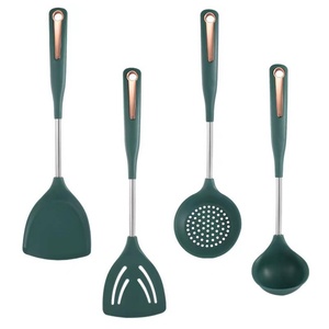 High Quality <b>Kitchen</b> <b>Accessories</b> Stainless Steel 5 Pcs Kitchenware Silicone <b>Kitchen</b> Cooking Utensils Tools Set - Product Image 6