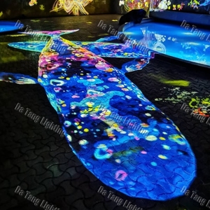 Rotating RGB Gobo <b>Projector</b> for Weddings Hotels Restaurants Exhibitions Clubs and Dynamic Decorative Pattern Displays - Product Image 4