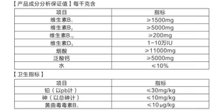 Prémélange d'acides aminés, de multivitamines et de <span class=keywords><strong>glucose</strong></span> pour l'alimentation des animaux d'élevage et de volaille - Product Image 3