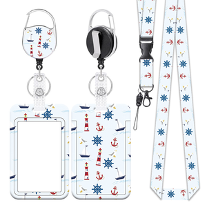 Custom Full Color Sublimation Print Polyester Neck Strap Lanyards Promotional Event Badge Lanyard with Logo Other Lanyards