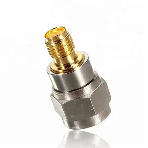 Connecteur coaxial RF Prise mâle F vers adaptateur droit SMA femelle Jack