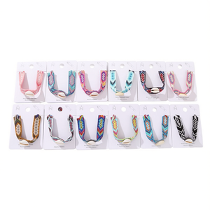 Pulsera Trenzada con Conchas Marinas, PULSERA, 12 Piezas, Pulseras de Cuentas Hechas a Mano - Product Image 2