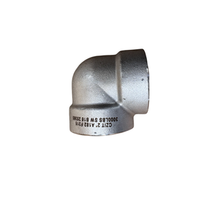 Khuỷu tay 2inch 90 ° <span class=keywords><strong>ASTM</strong></span> A182 F316 3000lbs SW ASME <span class=keywords><strong>B</strong></span> <span class=keywords><strong>16.11</strong></span> - Product Image 1