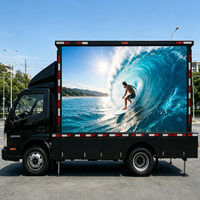 Écran LED extérieur étanche monté sur camion, pour la promotion et la publicité d'événements mobiles