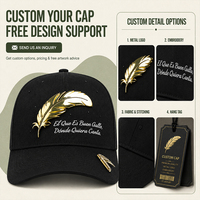 Gorra de Béisbol Personalizada con Logotipo Bordado en Metal G5, Forro de Satén, Baez 3.0, Gorras Personalizadas de Gamuza, Gorras Elegantes Unisex