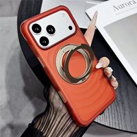 Nouveau 360 °   Coque de téléphone magnétique antichoc avec support anneau et cadre métallique pour appareil photo pour iPhone 18, iPhone 17, 16, 15, 14 Pro Max