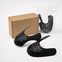 1 paire de protège-chaussures anti-odeur, anti-plis, en plastique souple, pour baskets, protège-plis pour baskets, soins des pieds, arbres à chaussures