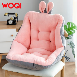 WOQI Tapis <span class=keywords><strong>d</strong></span>'assise super doux Oreilles de lapin de bande dessinée Coussin de chaise Coussin court résistant à <span class=keywords><strong>l</strong></span>'usure pour le <span class=keywords><strong>camping</strong></span> et la randonnée <span class=keywords><strong>D</strong></span>écor - Product Image 4