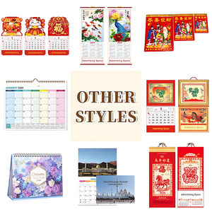 Alta calidad personalizado negocio creativo publicidad Personal triple espiral 2026 regalo promocional calendario de pared de escritorio de <span class=keywords><strong>3</strong></span> meses - Product Image 6