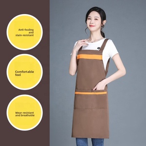 Delantales Personalizados al por Mayor con Logotipo, Ropa de Trabajo de Poliéster para Hombres y Mujeres, Delantales de Cocina para Chefs, Delantales para Cafeterías, Restaurantes y Cocinas - Product Image 5