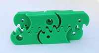 Bande plastique PVC pour bande transporteuse, moulée par soufflage et par injection, de forme irrégulière, personnalisée, en PA, PP, PE, HDPE, LDPE, POM, pour joints d'étanchéité.
