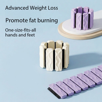 YETFUL Poids réglables pour poignets et chevilles, en silicone écologique et durable, antidérapants, favorisent la combustion des graisses, pour la course à pied