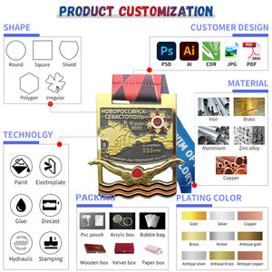 De Sécurité personnalisé Blanc Doux Émail Médaille Rythmique Gymnastique - Product Image 3