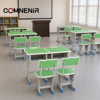 Prix d'usine – Bureau d'étudiant individuel réglable, couleur et taille personnalisables, mobilier de classe durable pour acheteurs B2B
