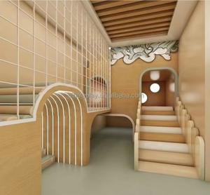 Eibele per bambini sala giochi sensoriale al coperto <span class=keywords><strong>palestra</strong></span> cubo scimmia bar parete di roccia per bambini arrampicata parete per bambini - Product Image 5