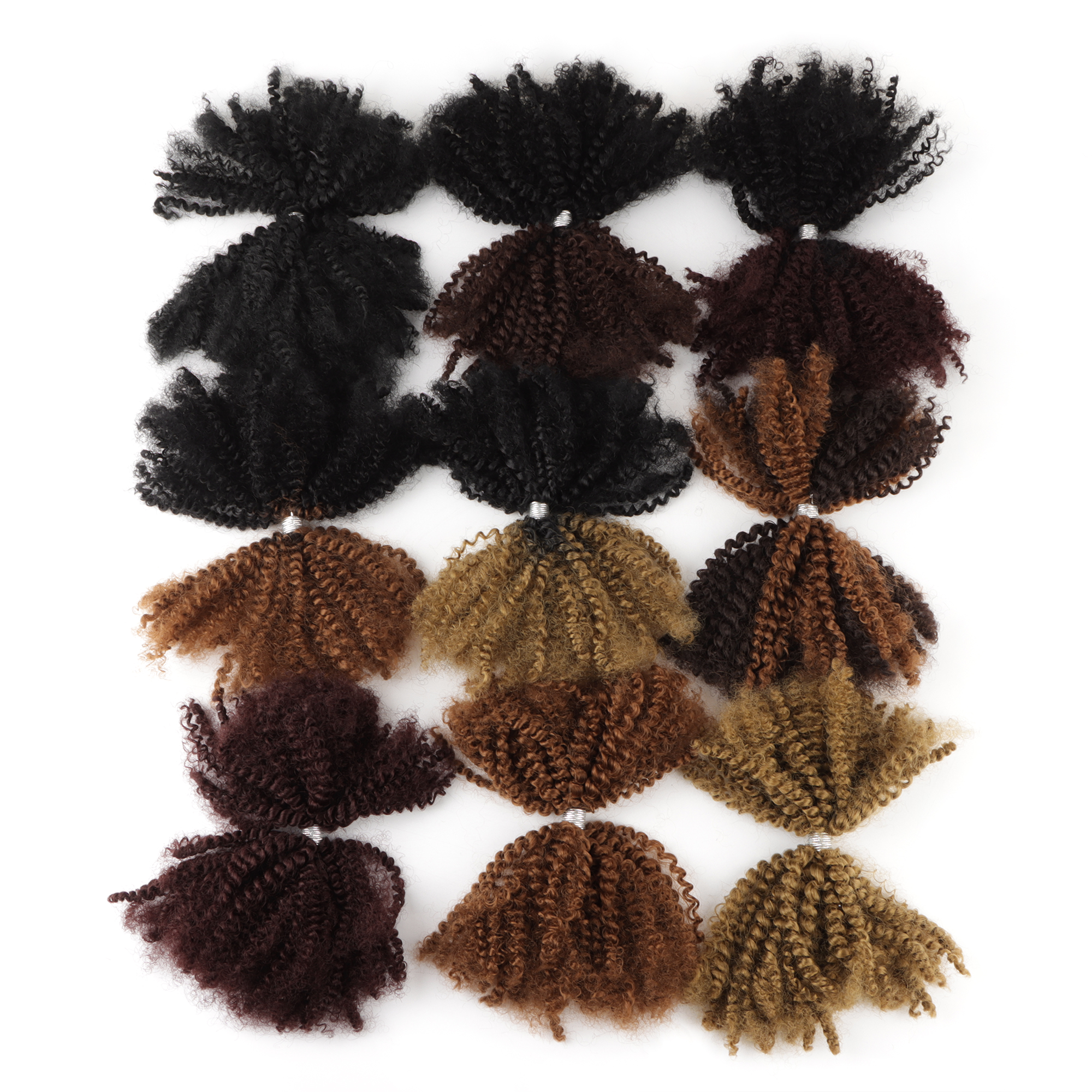 Braiding Hair Wholesale Touffe Naturelle 50gramme Human Hair Blend Bulk Human Hair Blend for Braiding Curly - Image 1