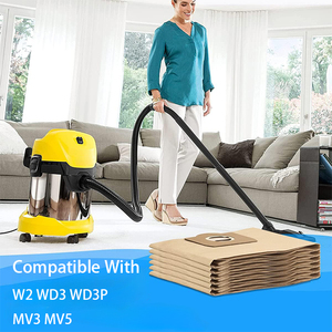 Sacs en papier filtre anti-poussière pour <span class=keywords><strong>aspirateur</strong></span> personnalisés en usine compatibles avec les <span class=keywords><strong>pièces</strong></span> d'<span class=keywords><strong>aspirateur</strong></span> Karchers WD3 <span class=keywords><strong>WD2</strong></span> MV3 MP3P MV2 - Product Image 2