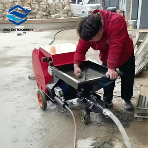 Machine à projeter des mortiers de <span class=keywords><strong>ciment</strong></span> 220V, alimentation électrique ou diesel, petite pulvérisatrice de <span class=keywords><strong>mortier</strong></span> pour l'exportation - Product Image 1