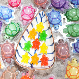 Turtle Shaped Gummy Candy, Multicolor Animal Jelly <strong>Sweets</strong> Individually <strong>Wrapped</strong> for Kids - Product Image 4