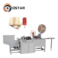 Machine d'emballage automatique haute efficacité pour bâtonnets en bois, couteaux et fourchettes (spécialement pour bâtonnets de crème glacée)