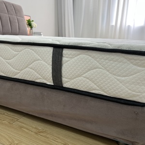 Hot Bán Chất Lượng Cao Sang Trọng Giường Nệm Nữ Hoàng Vua Kích Thước Khách Sạn Phòng Ngủ Ngủ Túi Cuộn Dây Mùa Xuân Thông Minh Bọt Nệm Trong Một Hộp - Product Image 4