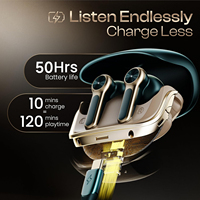 Écouteurs intra-auriculaires T21 ANC TWS avec réduction de bruit, écouteurs sans fil, écouteurs Bluetooth, casque Bluetooth