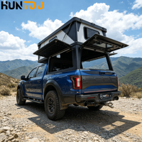 Caravana de Viaje Personalizada Huntoo, Remolque de Camping para Camioneta, Caravana Australiana con Función Plegable
