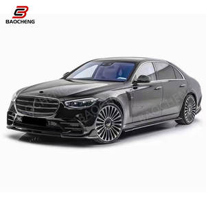Estilo BC para Mercedes Benz Clase S W223 <span class=keywords><strong>Maybach</strong></span> S480 580 680 con paquete <span class=keywords><strong>Mansory</strong></span> Kit de carrocería de fibra de carbono 2021 + - Product Image 6