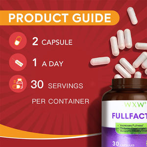 Fábrica a base de hierbas de alta potencia Control de peso Ashwagandha Saciedad Cápsulas adelgazantes Supresión del apetito Cápsulas de pérdida de peso rápida - Product Image 2