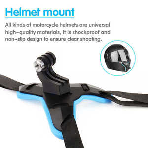STY Sangle <span class=keywords><strong>de</strong></span> <span class=keywords><strong>casque</strong></span> intégral pour moto <span class=keywords><strong>Support</strong></span> <span class=keywords><strong>de</strong></span> mentonnière pour <span class=keywords><strong>GoPro</strong></span> Hero 12 11 10 9 8 7 6 Caméra d'action - Product Image 4