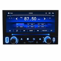 Autoradio MP5 universel 2 DIN pour tableau de bord avec GPS, CarPlay, Android Auto, FM, commande vocale IA, RGB, garantie 1 an