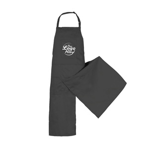 Tabliers de cuisine sans manches en polyester 600D imperméables et réutilisables, taille ajustable, services OEM/ODM, commande en gros, personnalisables - Product Image 5
