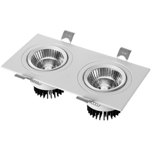 Spotlights LED encastrés carrés orientables 2,5 pouces 3,5 pouces pour <span class=keywords><strong>plafond</strong></span>, éclairage intérieur haute luminosité, qualité supérieure - Product Image 5