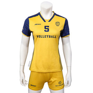 Akilex Design personalizzato di <span class=keywords><strong>pallavolo</strong></span> <span class=keywords><strong>femminile</strong></span> Jersey di <span class=keywords><strong>pallavolo</strong></span> indossare disegni uniformi da <span class=keywords><strong>pallavolo</strong></span> per le donne - Product Image 3