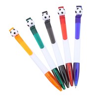 Custom Logo Football Click Ballpoint <strong>Pen</strong> Fun Novelty Stationery <strong>Pen</strong> for Football Fan Daily Writing Use