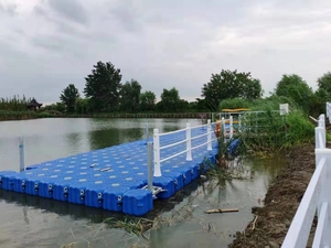Blocs de quai d'usine Bouée flottante modulaire Pontoon Cube Dock - Product Image 5
