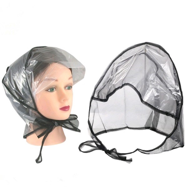 Waterproof Rain Bonnet Hat With Full 